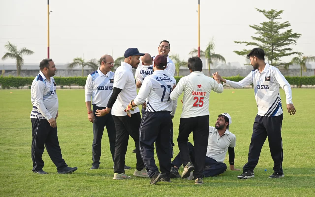Winners Trophy Celebration