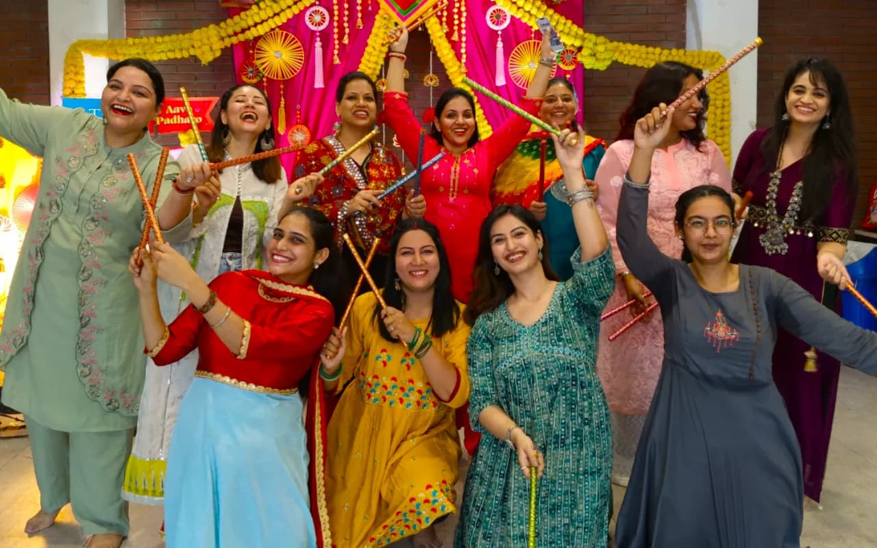 Dandiya Evening Group Photo
