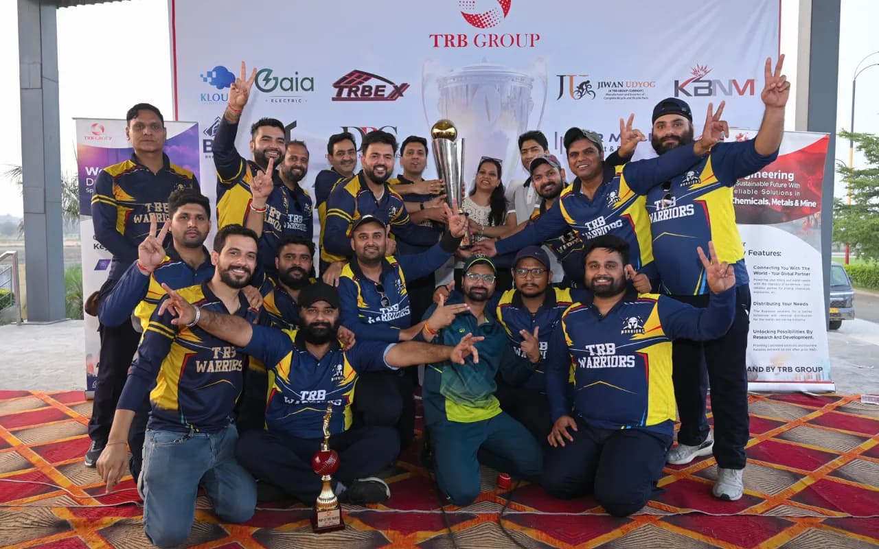 TRB Premier League Champions Celebration