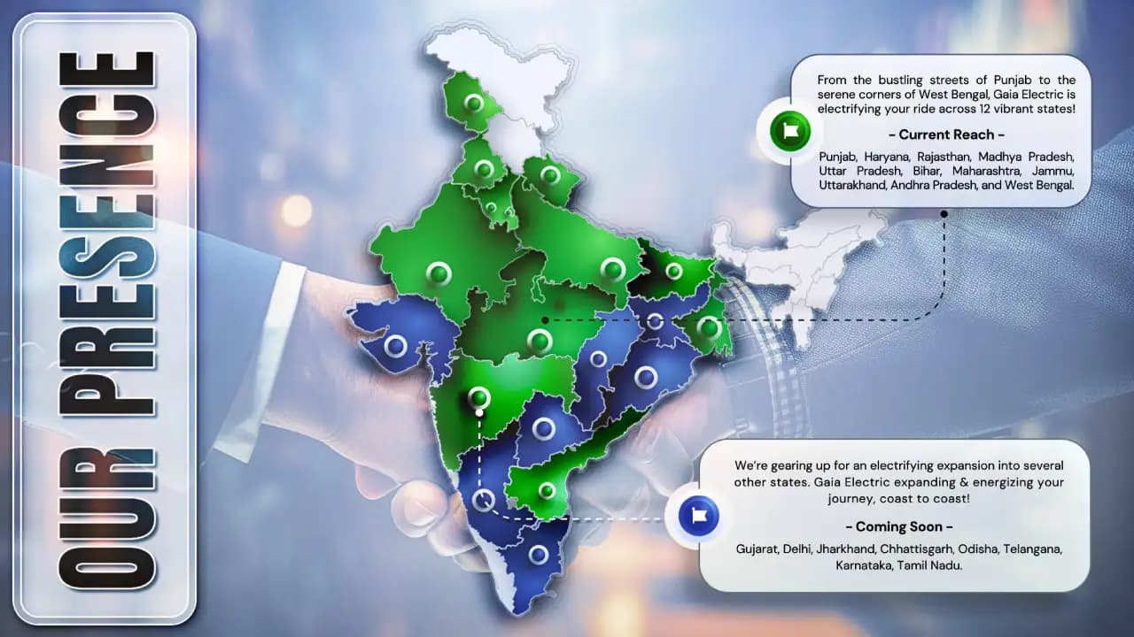 Gaia Electric pan India presence